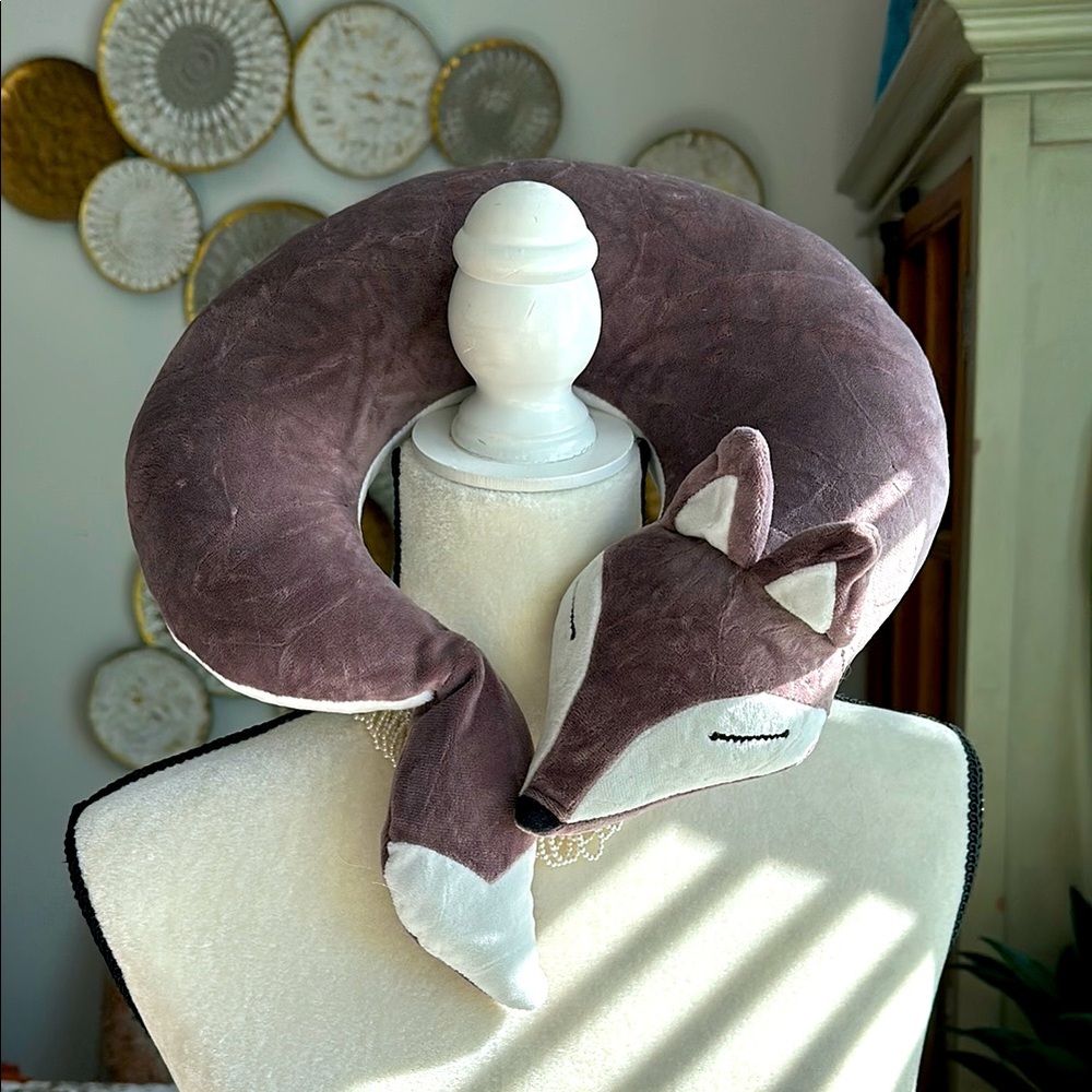 Child’s Fox neck roll. For sleeping or traveling. New. No tags.
